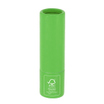 Lippenbalsam LSF 15 in FSC-Recyclingkarton farbe grün erste Ansicht