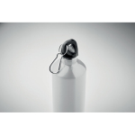 Auslaufsichere 750-ml-Flasche aus recyceltem Edelstahl farbe weiß