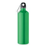 Auslaufsichere 750-ml-Flasche aus recyceltem Edelstahl farbe grün
