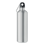 Auslaufsichere 750-ml-Flasche aus recyceltem Edelstahl farbe mattsilber