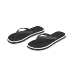 Zweifarbige Flip Flops mit Sohlen dickes EVA Summer Camp farbe schwarz erste Ansicht