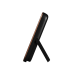 Elegante und kompakte Powerbank zum Mitnehmen, 5000 mAh farbe schwarz linke Seitenansicht
