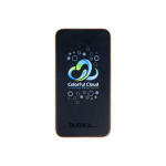 Duracell Powerbank 10.000mAh mit Dual-Ladung USB-C und USB-A farbe schwarz