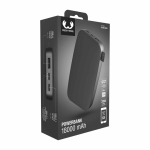 Powerbank mit Schnellladefunktion 20 W Fresh 'n Rebel 18.000 mAh farbe dunkelgrau