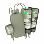 Powerbank mit Schnellladefunktion 20 W Fresh 'n Rebel 18.000 mAh farbe pastellgrün