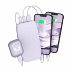 Powerbank mit Schnellladefunktion 20 W Fresh 'n Rebel 18.000 mAh farbe lila