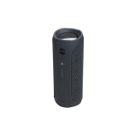 JBL Flip Essential 2 tragbarer Lautsprecher mit langer Akkulaufzeit farbe aschgrau gedrehte Ansicht