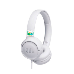 Faltbare kabelgebundene JBL Wave Flex 2 Bügelkopfhörer farbe weiß