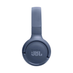JBL Tune 520BT Kopfhörer mit Pure Bass Sound und BT 5.3 farbe blau linke Seitenansicht