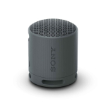 Kabelloser Sony-Lautsprecher SRS-XB100, wasser- und staubdicht farbe schwarz gedrehte Ansicht