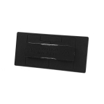 Wiederverwendbarer Magnet-Ausweishalter für Veranstaltungen und Kongresse farbe schwarz