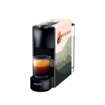 Kompakte und automatische Krups Nespresso Essenza Mini Kaffeemaschine farbe grau