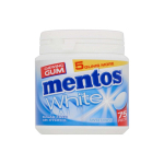 Dose mit 75 zuckerfreien Mentos Gum Mint Kaugummis, 138 g farbe süße minze