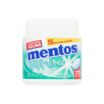 Dose mit 75 zuckerfreien Mentos Gum Mint Kaugummis, 138 g farbe grüne minze