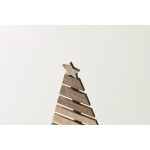 Weihnachtsbaum Holzdeko personalisierbar farbe holzton viertes Detailbild