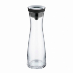 Glas-Dekanter mit integriertem Filter und praktischem Verschluss WMF 1 L farbe schwarz