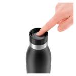 Auslaufsichere Thermosflasche aus Edelstahl mit 360°-Verschluss Tefal 500 ml farbe schwarz