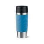 Hermetischer Thermobecher aus Edelstahl Tefal Travel Classic Twist 360 ml farbe blau