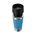 Hermetischer Thermobecher aus Edelstahl Tefal Travel Classic Twist 360 ml farbe blau