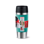 Hermetischer Thermobecher aus Edelstahl Tefal Travel Classic Twist 360 ml farbe grün