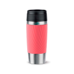 Hermetischer Thermobecher aus Edelstahl Tefal Travel Classic Twist 360 ml farbe korallenrot