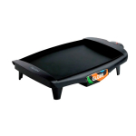 Antihaft-Grillplatte mit Temperaturregelung in 5 Stufen Tefal farbe schwarz