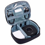 Große Organizer-Tasche aus Polyester für Kabel und Zubehör von Thule farbe schwarz