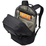 Multifunktionaler Nylon-Rucksack mit mehreren Fächern Thule 23 L farbe schwarz