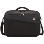 Gepolsterte Polyester-Aktentasche für Laptop und Tablet Case Logic®  15,6” farbe schwarz
