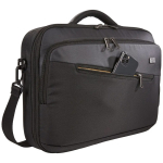 Gepolsterte Polyester-Aktentasche für Laptop und Tablet Case Logic®  15,6” farbe schwarz