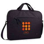 Recycelte Laptoptasche mit verstecktem Fach Case Logic® 14” farbe schwarz