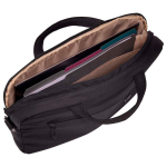 Recycelte Laptoptasche mit verstecktem Fach Case Logic® 14” farbe schwarz