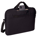 Recycelte Laptoptasche mit verstecktem Fach Case Logic® 14” farbe schwarz