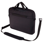 Recycelte Laptoptasche mit verstecktem Fach Case Logic® 14” farbe schwarz