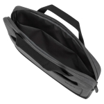 RPET-Laptoptasche mit Fronttasche Targus 15,6” farbe grau