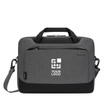 RPET-Laptoptasche mit Fronttasche Targus 15,6” Ansicht mit Druckbereich