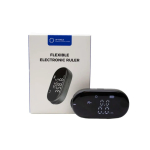 Tragbares elektronisches Messgerät mit Digitalanzeige und USB-C-Ladung 99 m farbe schwarz