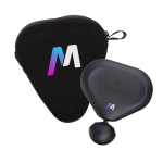 Tragbares Muskelmassagegerät mit Bluetooth und USB-C-Ladung Therabody farbe schwarz