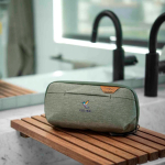 Kleiner, wasserdichter Nylon-Kulturbeutel zum Aufhängen mit Haken, Peak Design farbe dunkelgrün