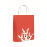 Weihnachts-Geschenktüte Papier klein EU farbe rot