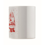 Weihnachts-Keramiktasse mit Henkel 300 ml fünfte Ansicht
