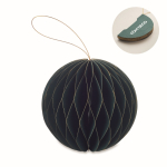Papierornament Kugel Weihnachten personalisierbar farbe grün