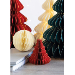 Papieranhänger Weihnachtsbaum personalisierbar farbe rot Stimmungsbild