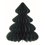 Weihnachtsornament Papierbaum personalisierbar farbe grün vierte Ansicht