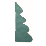 Weihnachtsornament Papierbaum personalisierbar farbe grün fünfte Ansicht