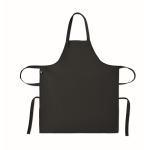 Schürze verstellbar mit Taschen 240 g/m² farbe schwarz fünfte Ansicht