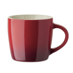 Keramiktasse Farbverlauf, bunt 300 ml farbe rot achte Ansicht