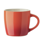 Keramiktasse Farbverlauf, bunt 300 ml farbe orange achte Ansicht