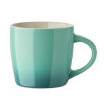 Keramiktasse Farbverlauf, bunt 300 ml farbe türkis achte Ansicht