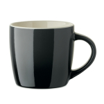 Keramiktasse Farbverlauf, bunt 300 ml farbe dunkelgrau achte Ansicht